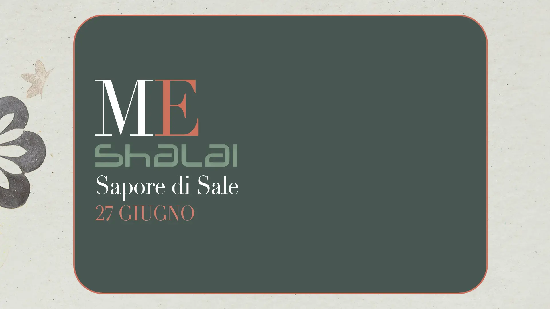 shalai evento secondi a nessuno